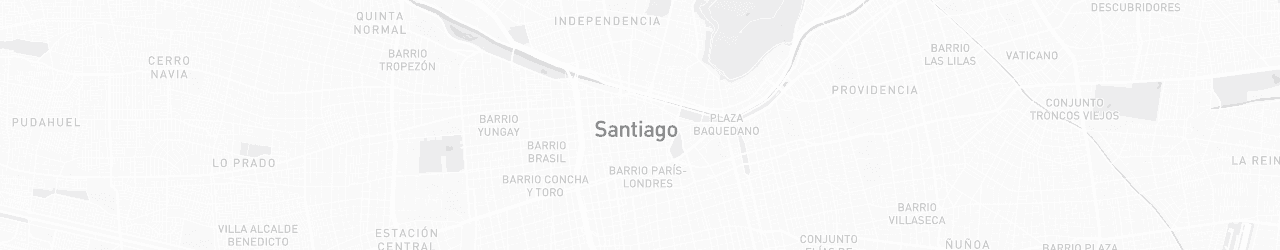 Map of Santiago